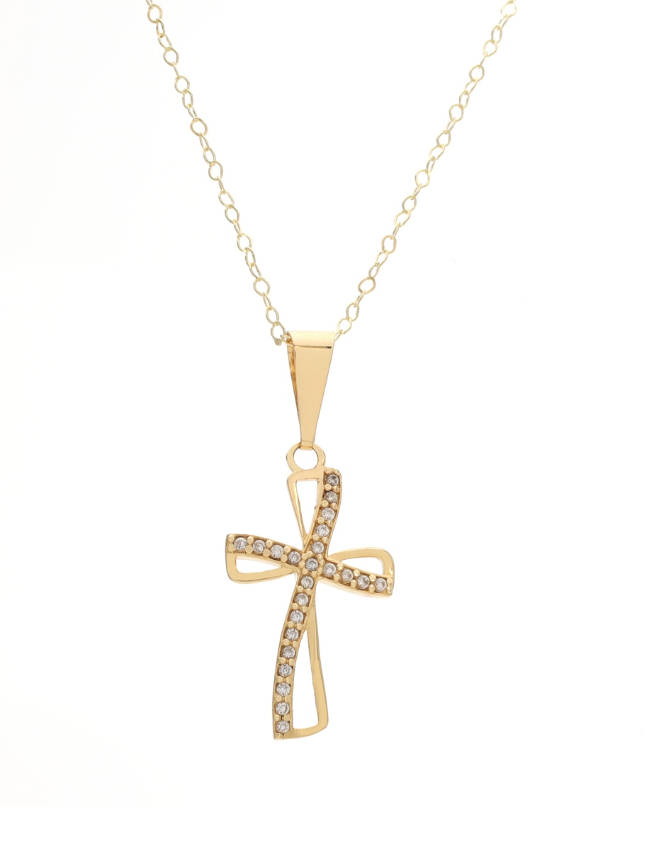 De cruz de oro 14 k